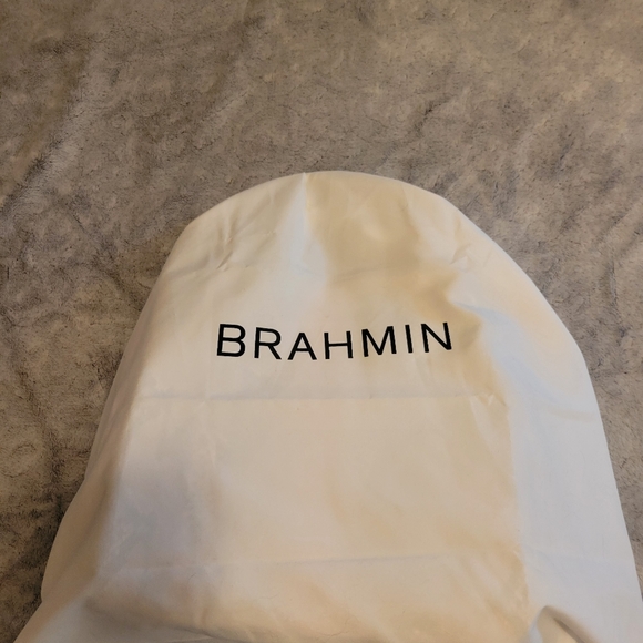 NWT Brahmin Caroline Shoulder Bag/Satchel, Blush Belladonna, Small - Picture 10 of 10